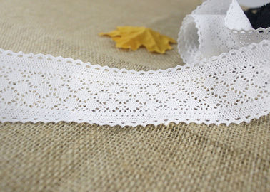 Decorative Crochet Lace Ribbon Cotton Lace Trim For Embellishment