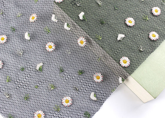 Daisy Multi Colored Lace Fabric For Flower Mesh Dress