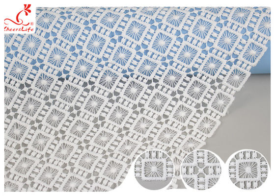 Poland Guipure Embroidered Floral Lace Fabric