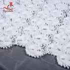 Fashion Dribbling Embroidered Lace Fabric / Lace Netting Fabric