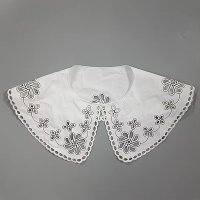 Collar falso hueco ropa de mujer ropa de niños collar de bebé accesorios de ropa bordado encaje